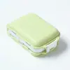 Pastillero Semanal Portátil, Plegable, Tres Capas, Siete Días, Organizador de Pastillas de 8 Compartimentos, Al por Mayor, Impreso con Logo, Estuche Sellado para Pastillas