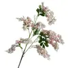 Estames de Flor de Sophora Vermelho Retrô Decoração Floral para Janela de Casamento de Feriado Arranjo de Flores Decoração de Mesa para Sala de Estar Flores Artificiais Flores Artificiais Casa