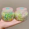 Elásticos de Cabelo Infantis para Meninas, Elásticos Coloridos e Fofos para Rabos de Cavalo, Tranças e Coques