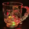 Taza Luminosa Año del Caballo Jarra de Cerveza Bar Taza Luminosa de Colores Sensor de Luz Luz Nocturna Creativa Taza Venta Caliente Comercio Electrónico Transfronterizo