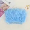 Directo de fábrica pieza de rasgar fuego tela de plumas accesorios hechos a mano diy ropa falda plumas decorativas venta al por mayor