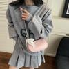Bolsa de Axila Nicho Estilo Coreano para Mulheres 2025 Nova Tendência Moda Renda Lua Crescente Bolsa Simples de Ombro Bolsa de Mão Tendência