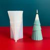 Vela Perfumada Árbol de Navidad Molde de Silicona Difusor DIY Yeso Jabón Hecho a Mano Cubito de Hielo Herramienta para Moler Pino