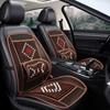 Cojín para Asiento de Coche, Almohadilla Refrigerante de Verano, Asiento Ventilado, Cojín de Asiento de Madera con Cuentas de una Pieza para el Asiento del Conductor