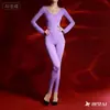 Meia-Calça Meia-Calça de Peça Única com Óleo de Cavalo Roupa de Banho Sexy Sedosa Estilo Masculino Brilhante 912 Agulhas com Manga JJ 8D Tentadora Transparente Meia-Calça de Corpo Inteiro