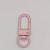Venta Directa de Fábrica Llavero de Aleación de Zinc Hebilla Pequeña de Puerta de 3 Puntos Hebilla Pequeña de Puerta Pintada de Colores DIY Hebilla de Perro Pintada