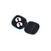 Bolsa de Almacenamiento para Cable de Datos de Auriculares Inalámbricos, Caja de Almacenamiento para Cargador, Bolsa con Llavero, Fácil de Transportar