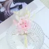 Mini Flores Naturales Estilo Bosque Transfronterizo de 12 cm, Flores Secas, Flores Preservadas, Mini Ramillete, Ramillete de Boda, Flor para Puerta de Coche