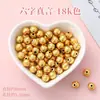 Chapado en cobre oro real 18K color dorado retención de color conector galvanizado Accesorios para joyería DIY hechos a mano Pulsera aretes Perler beads al por mayor