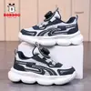 Zapatos Infantiles Bobodou Zapatos Blancos para Niños 2026 Nueva Temporada Primavera y Otoño Malla Transpirable Zapatos para Niños Zapatos Deportivos para Niños