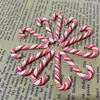 Muletas Vermelhas de Natal Acessórios para Joias de Argila Macia Acessórios para Joias de Natal de Argila Macia Materiais de Beleza para Celular DIY