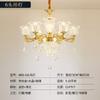 Lustre de estilo europeu nova liga de zinco high-end atmosfera K5 Cristal sala de estar sala de jantar quarto estudo Hotel Villa lâmpadas