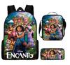 2021 Nueva Mochila Escolar Mágica Full House para Estudiantes Mochila de Poliéster Mochila Creativa Cómoda Bolso Estampado Estuche para Lápices
