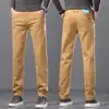 Pantalones de Traje de Negocios para Hombres de Mediana Edad y Mayores Estilo Primavera y Otoño 2026 Pantalones Largos Versátiles de Moda Casual de Otoño