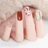 Parches de Uñas Desgastables Personalizados, Uñas Desgastables de Alta Gama, Parches de Uñas Cortos Pintados a Mano, Parches Desgastables para Manicura al por Mayor