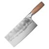 Faca de Cozinha Forjada Longquan para Uso Doméstico, Faca de Dupla Utilidade para Picar e Fatiar, Faca do Chef para Cortar Legumes e Carne, Faca de Cozinha Afiada, Faca de Fatiar, Alta Qualidade no Atacado