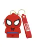 Bolsa de Joyería de Silicona Billetera para Monedas Adorno Llavero Marvel Avengers Porta Llaves Bolsa para Monedas Almacenamiento Co-Branded