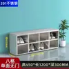 Gabinete de zapatos de acero inoxidable, banco para cambiarse los zapatos de los empleados, vestuario, taller de fábrica, gabinete para cambiarse los zapatos de un solo y doble lado, y banco para cambiarse los zapatos de sala limpia
