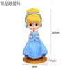 Decoração de Bolo de Aniversário Branca de Neve Ornaments Belle Frozen Elsa Sereia Fantasia Toppers