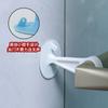 Batente de Porta de Silicone Tipo Pressão para Vaso Sanitário, Maçaneta de Porta de Banheiro, Bloqueador de Porta de Vaso Sanitário Atrás da Porta, Batente de Porta Superior Sem Furo