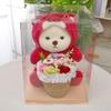 Floristería Eterna Supermercado Tienda de Conveniencia Oso de Peluche Rosa Regalo Día de San Valentín Chino Vestido de Novia