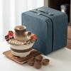 Latas de Té Cocina de Té Cerámica Estufa de Carbón Cocina de Té Tetera Portátil Viaje al Aire Libre Camping Parrilla Té con Leche Caja de Regalo traje