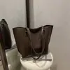 Bolso de Mano Retro Estilo Occidental con Patrón de Cocodrilo para el Trabajo y los Viajes Diarios, Bolso de Hombro Grande de Alta Gama para Mujer, Bolso de Mano para Mujer