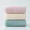 Toalhas domésticas espessas, macias, absorventes, sem fiapos, de fleece de coral para crianças, secagem rápida para adultos, homens e mulheres, atacado