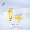 Tienda de oro con arena dorada oro era dorada clásica forma de hoja giratoria anillo patrón femenino espejo mágico retro comida anillo de dedo