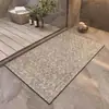 Alfombrilla de baño de alta gama en estilo wabi-sabi japonés, absorbente de agua y antideslizante, resistente a la suciedad y duradera, alfombrilla de suelo de tierra de diatomeas