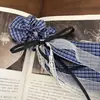Diadema de Cinta a Cuadros con Sentido de Atmósfera Estilo Coreano Accesorios para el Cabello Dulces a Cuadros Estilo Ballet Nuevos Accesorios para el Cabello Vintage