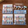 Pequeños Clips de Madera DIY Clips para Fotos Clips para Exhibir Fotos Montados en Pared Clips de Madera para Postales Paquete de 10