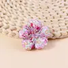 Tela Rellena de Tela de Algodón Accesorios Florales de Flores Pasador Hecho a Mano Flor de Cinco Pétalos Accesorios para Joyería DIY Accesorios Decorativos