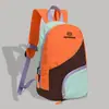 Mochila pequena leve para atividades ao ar livre, design color block, adequada para viagens curtas, à prova d'água, tecido de nylon casual, bolsa feminina da moda