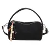 Bolso tipo almohada de mano Retro Francés Maillard para Mujer 2025 Otoño Popular Versátil Deslustrado Bolso de Hombro Cruzado de Moda