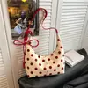 Bolso de Mujer Transfronterizo de Gran Capacidad 2026 Nuevo de Moda Verano Súper Popular Bolso de Hombro de Lunares Bolso Cruzado para Viajar Bolso Dumpling