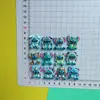 Desenho Animado Brilhante Stitch Acessórios de Resina DIY Adorno de Cabeça Grampo de Cabelo Buraco Sapato Capa de Celular Bolsa de Joias Brinquedo Adesivo