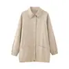 Ins Ropa de mujer al por mayor estilo europeo y americano Otoño 2026 Nuevo Estilo Chaqueta Estilo Chaqueta Estilo Holgada Versátil Abrigo