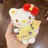 Llavero Oficial de Hello Kitty con Vestido Famoso en Internet, Decoración con Colgante de Estilo Femenino y Lindo