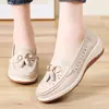Zapatos Casuales Versátiles Cómodos de Nuevo Estilo para Primavera con Suelas Suaves Que No Cansan Tus Pies, Mocasines sin Cordones, Zapatos de Mamá, Zapatos tipo Bean
