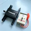 Dispositivo de chave pneumática subterrânea para bitolas de 600/900 mm, pode ser operado remotamente, estrutura simples, dispositivo de chave pneumática para mineração
