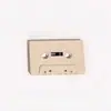 Cinta de cassette de audio en blanco, color sólido transparente, totalmente nueva, cassettes estándar de 60 y 90 minutos, disponible para dropshipping