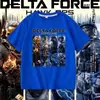 Camiseta de Manga Corta Delta Force DELTA FORCE Algodón Agente Táctico Verano para Niños Top Versátil