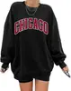 Sudadera Oversize para Mujer Langwyqu Los Ángeles California