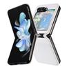 Para Samsung Galaxy Z Flip 6 funda de teléfono móvil una pieza tarjeta patrón lichi funda protectora de cuero para teléfono móvil FLIP5