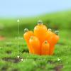 Micro paisajismo animal lindo conejo tamaño grande y mediano casa de rábano conejo lindo musgo jardinería accesorios de resina pequeños adornos