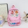 Nova Mochila Infantil Fofa de Desenho Animado com Estampa de Anime Mochila Escolar para Jardim de Infância Mochila da Moda de Grande Capacidade para Meninos e Meninas