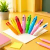 Bolígrafo de tinta de cuatro colores de Navidad Mini de Dibujos Animados Transfronterizo Lindo Bolígrafo para Agenda de Estudiante Bolígrafo Multicolor Papelería Pequeño Regalo