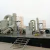 Equipamento de Torre de Pulverização de PP Torre de Lavagem Industrial de Aço Inoxidável Névoa Ácida Pulverização de Água Remoção de Poeira e Torre de Purificação com Desnebulizador Exaustão