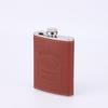 Comércio exterior oz aço inoxidável hip flask ao ar livre portátil garrafa de metal pequeno hip flask set atacado